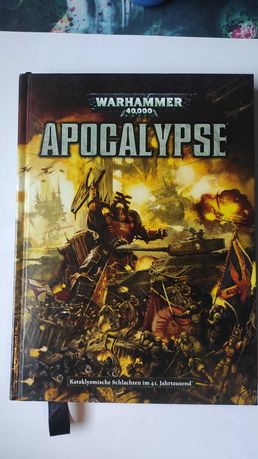 Warhammer 40 000 podręcznik Apocalypse niemiecki