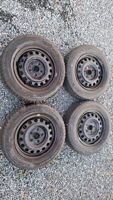 Koła zimowe 15, Felgi z oponami, Suzuki Sx4, Fiat Sedici, 5x114.3
