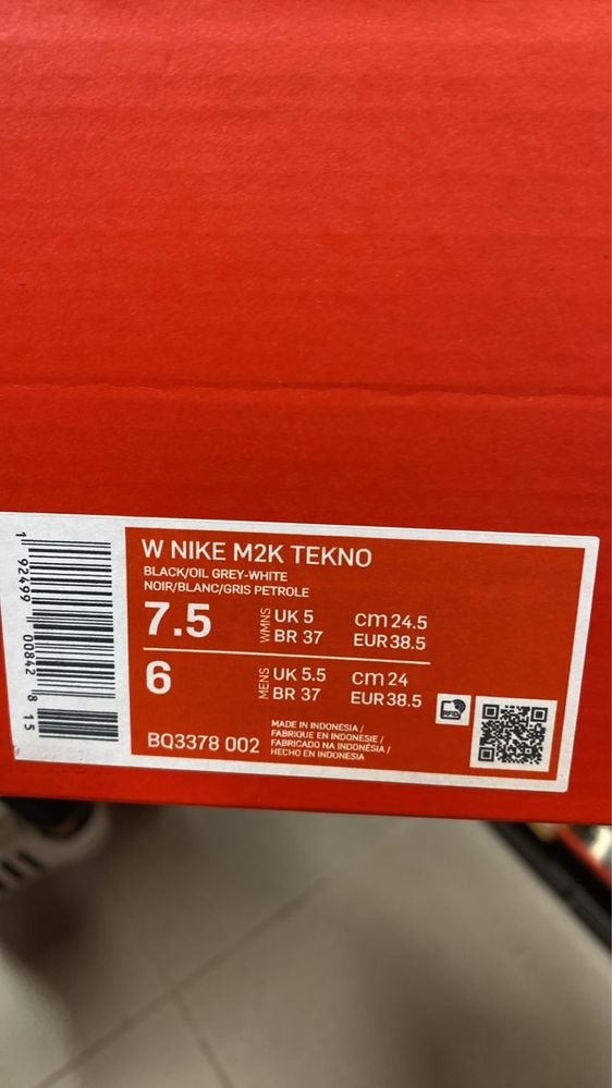 Nike WMNS M2K Tekno BQ3378-002 ОРИГІНАЛ!