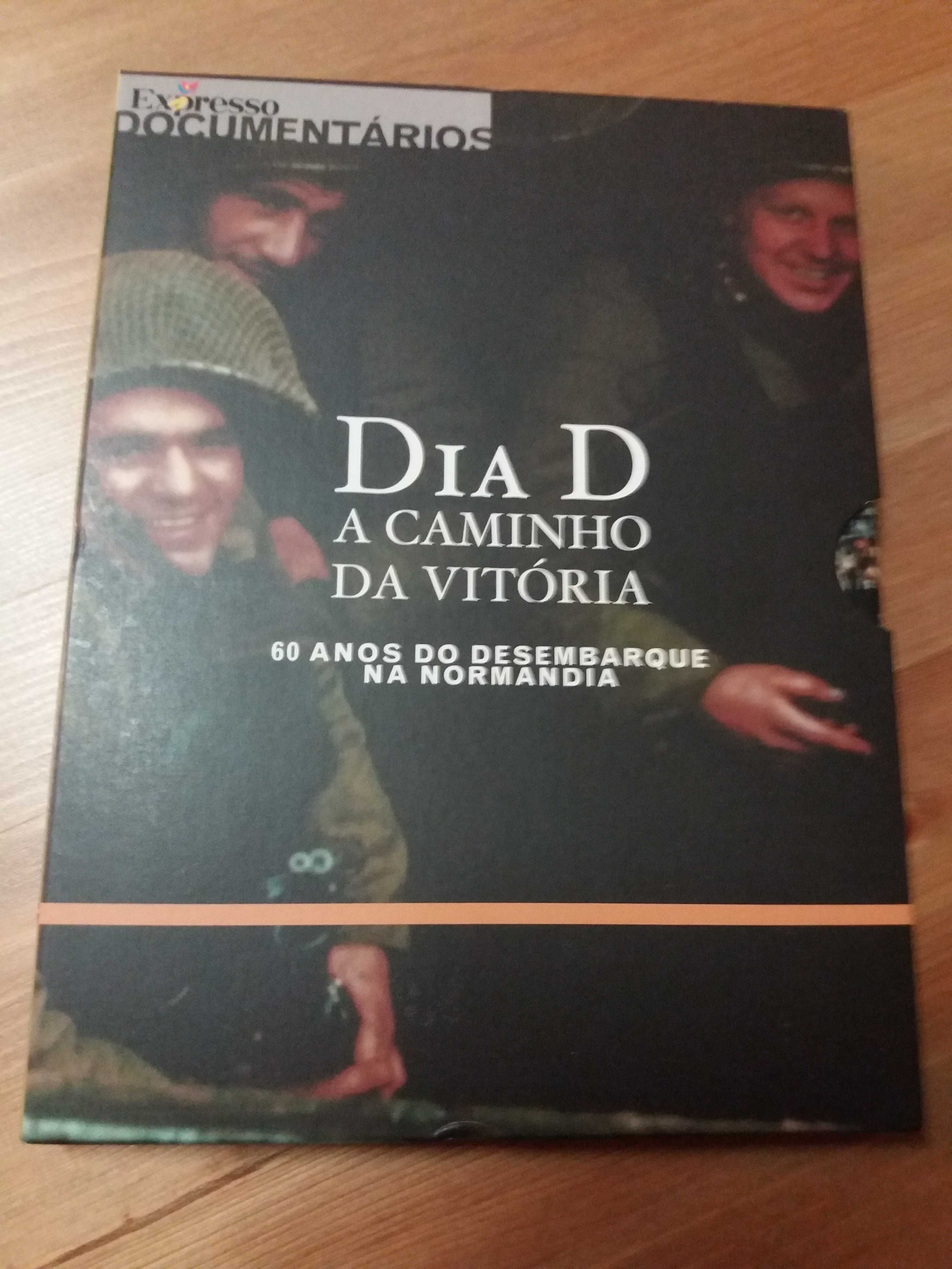 NOVO,Dvd dia D,a caminho da Vitória.Ed. especial Expresso,envio ctt