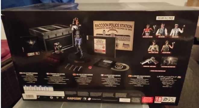 Resident Evil 2 Remake Collector´s Edition PS4 (NOVO SELADO)