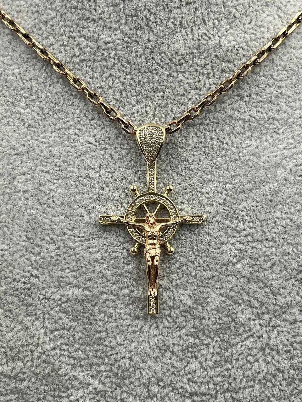 Złote krzyżyk 14K 4,90g.