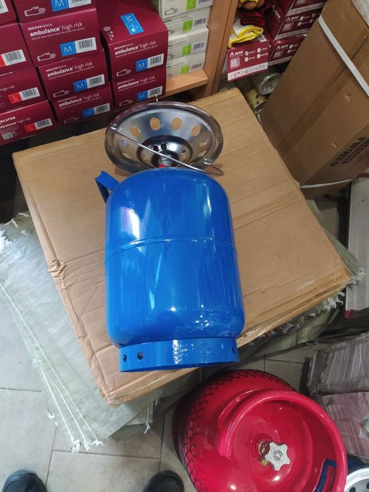 Газовый Балон Пропан-бутан 11 кг 27л, 50л, 15л с горелкой