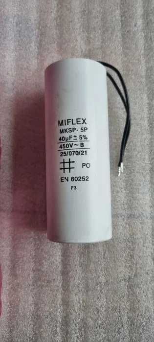 Kondensatory rozruchowe MIFLEX 40uf/400V 2szt.