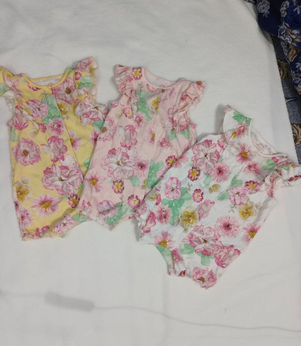 Боді, ромпери next, колготи, комбінезони, пов'язки, футболка