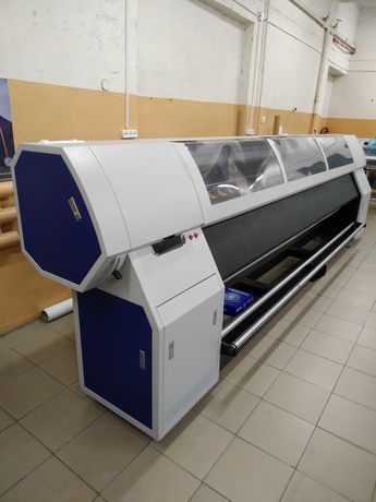 Широкоформатний принтер 3,2м УФ / UV плоттер DX5