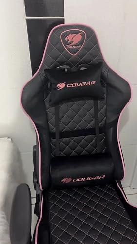 Крісло Cougar геймерське Armor One Eva розовый/черный