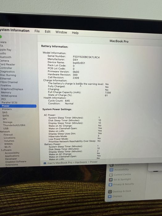 MACBOOK PRO| i9 |32GB | 512GB SSD | | A2141| VAT