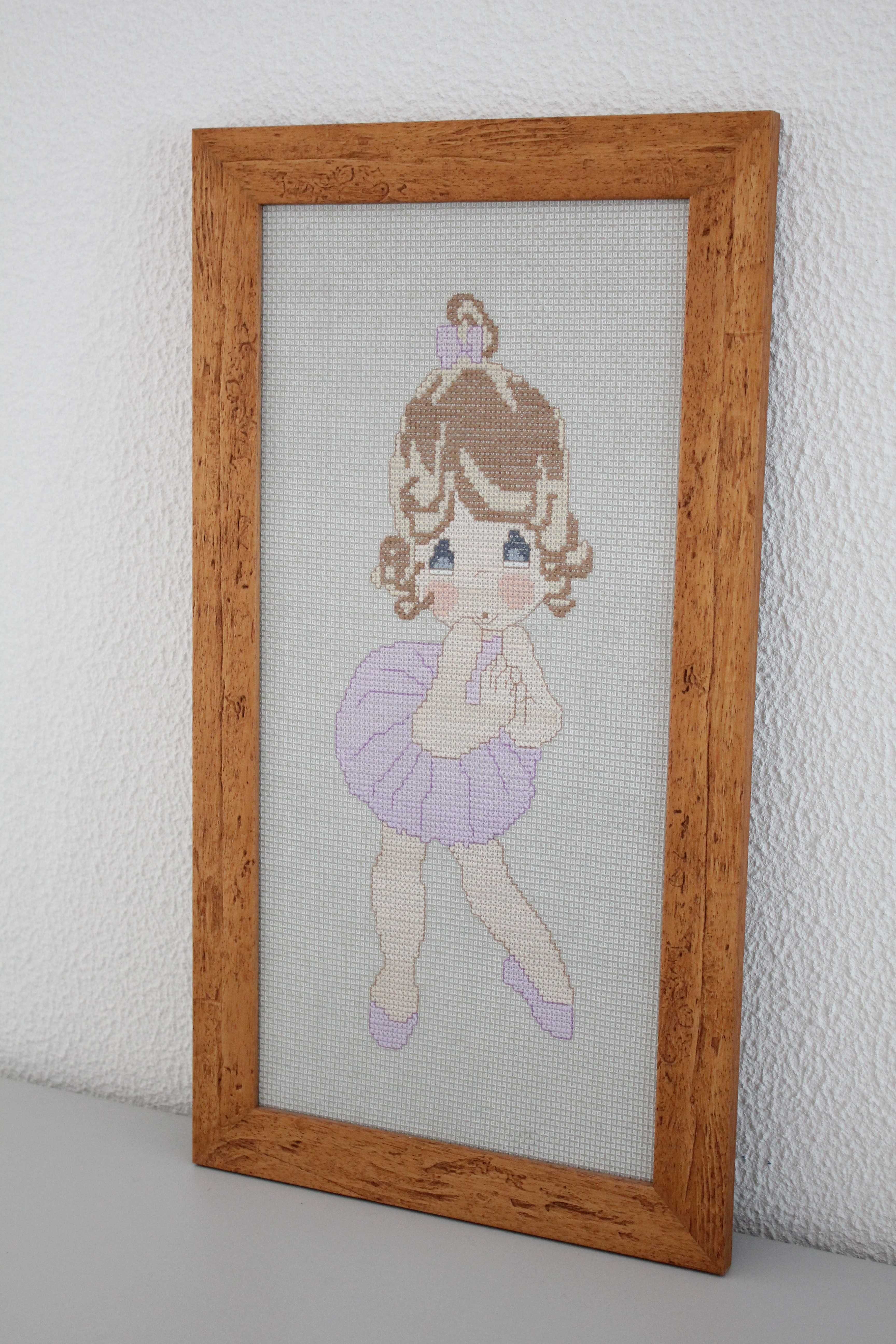 vendo quadro em ponto cruz