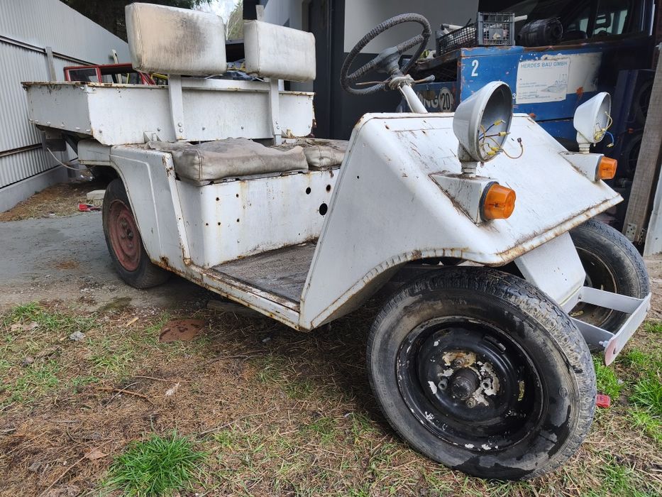 Melex wózek elektryczny blaszak stary typ do ukończenia