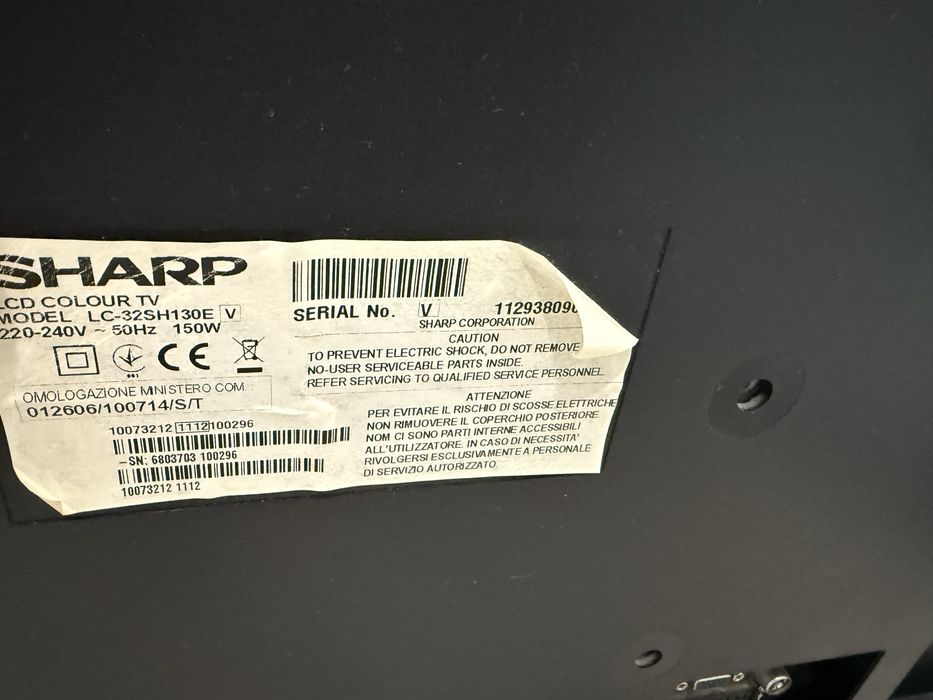 Телевізор Sharp LC-32SH130E(під ремонт)