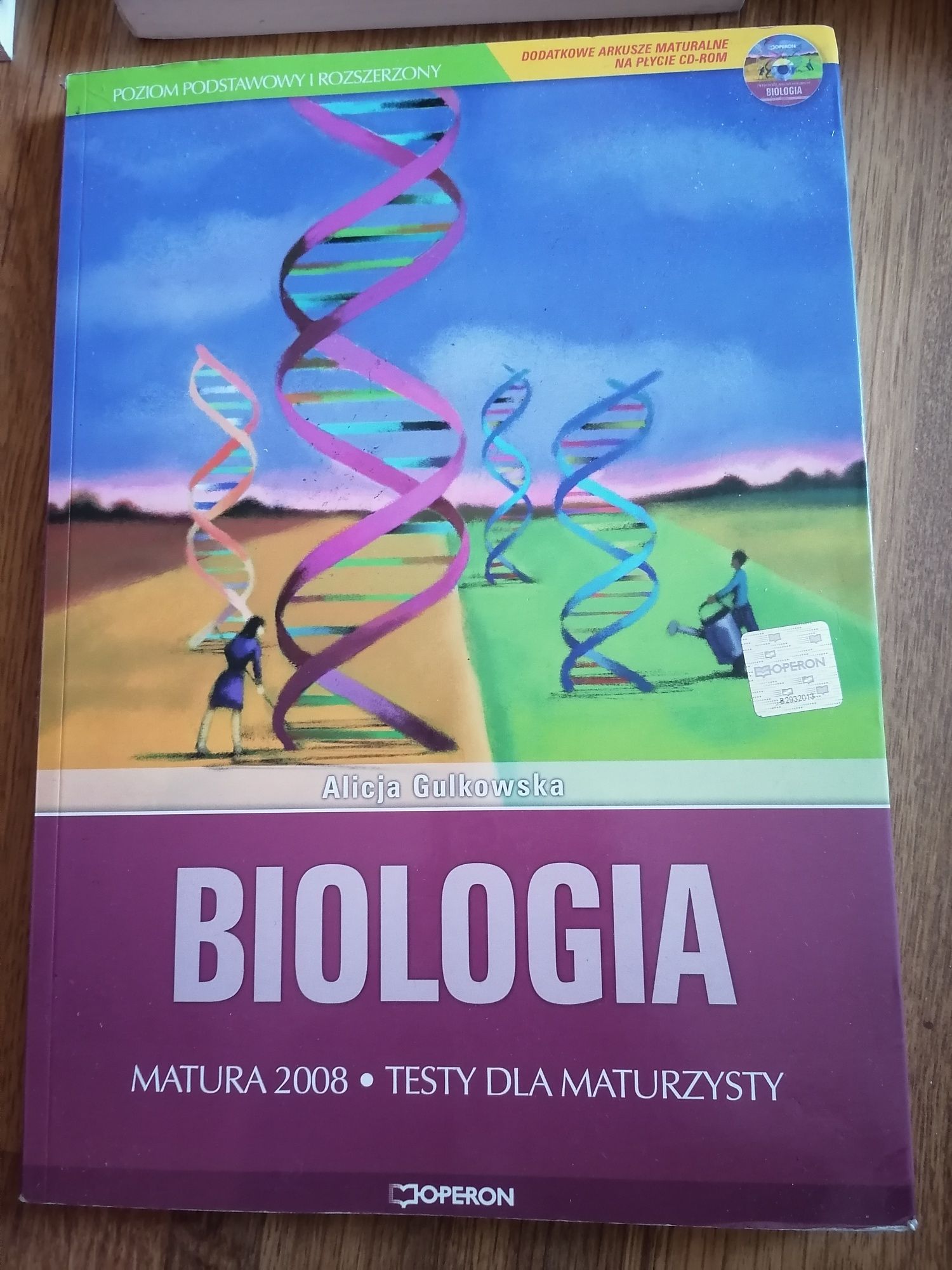 Biologia testy maturalne +płyta CD