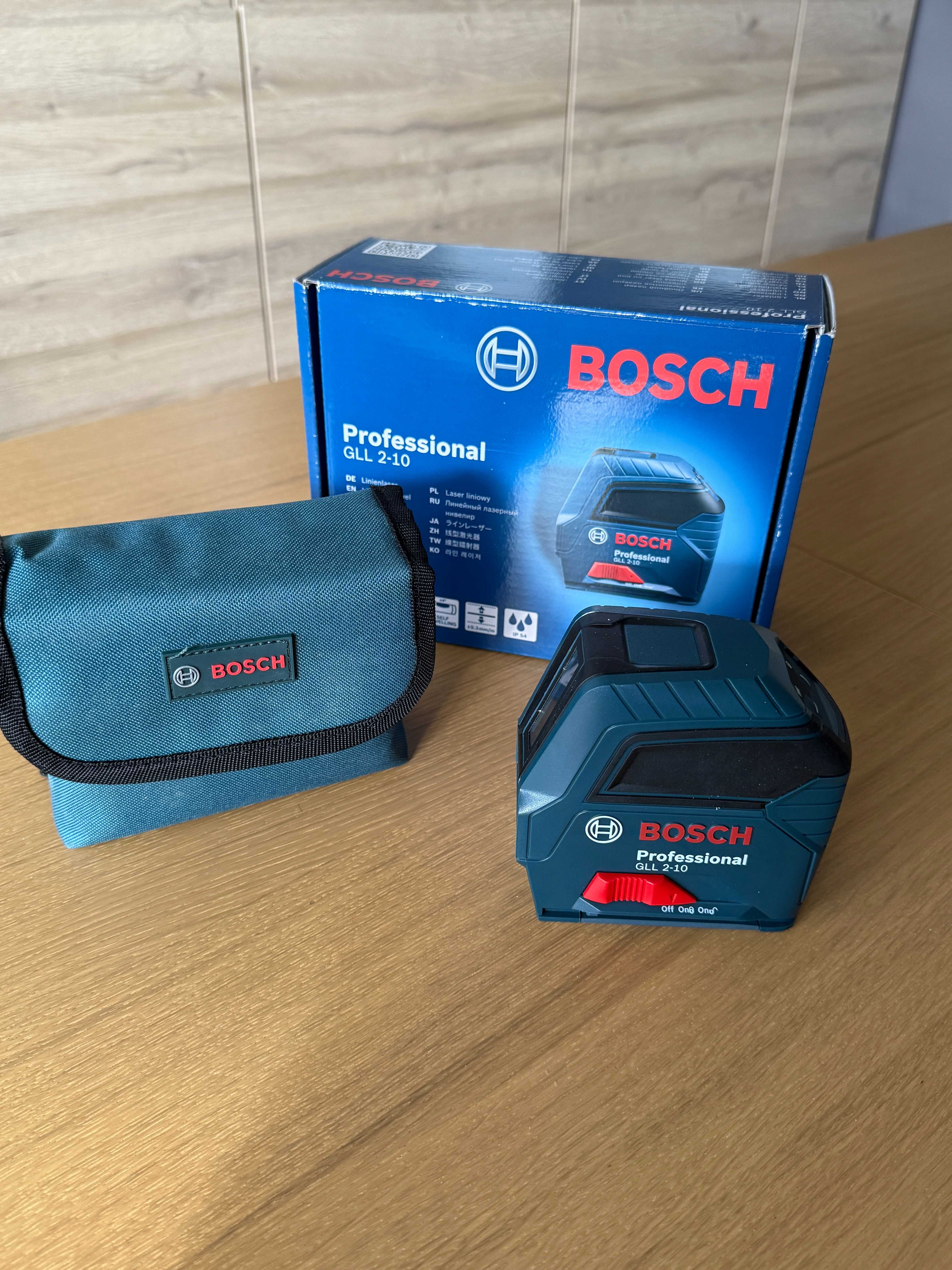 Nível Laser Bosch Professional GLL 2-10 - Alta Precisão e Durabilidade