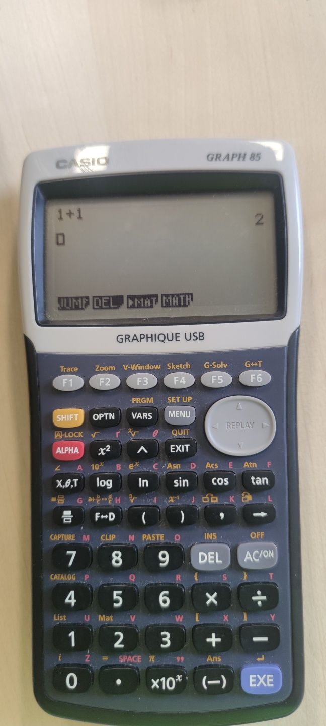 Máquina gráfica Casio