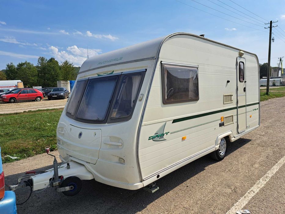 Przyczepa Campingowa 1100 dmc 1410 kg 3/5 osobowa zarejestrowane