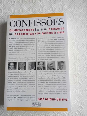 Livro de José António Saraiva