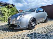 Alfa Romeo MiTo 1.4 95km, 2x alufelgi, klima, niski przebieg