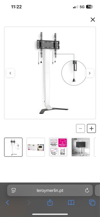 Suporte/Pedestal Televisão