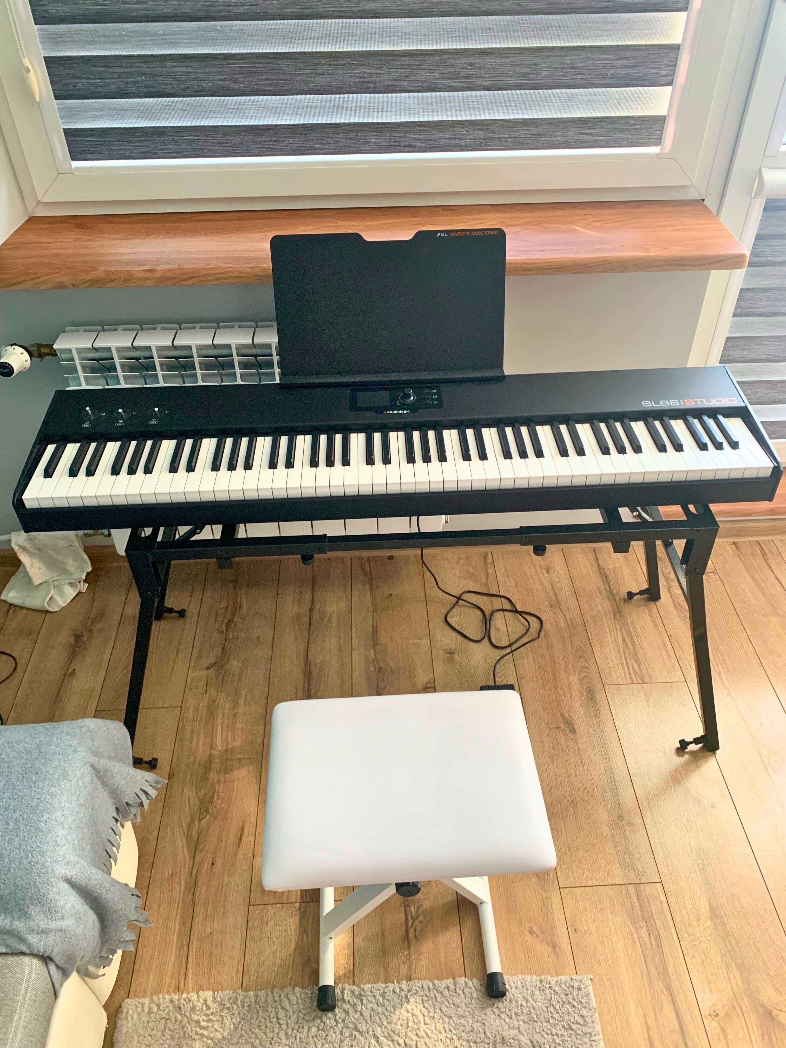 Klawiatura sterująca SL 88 Studio, Hammer action, statyw + stojak
