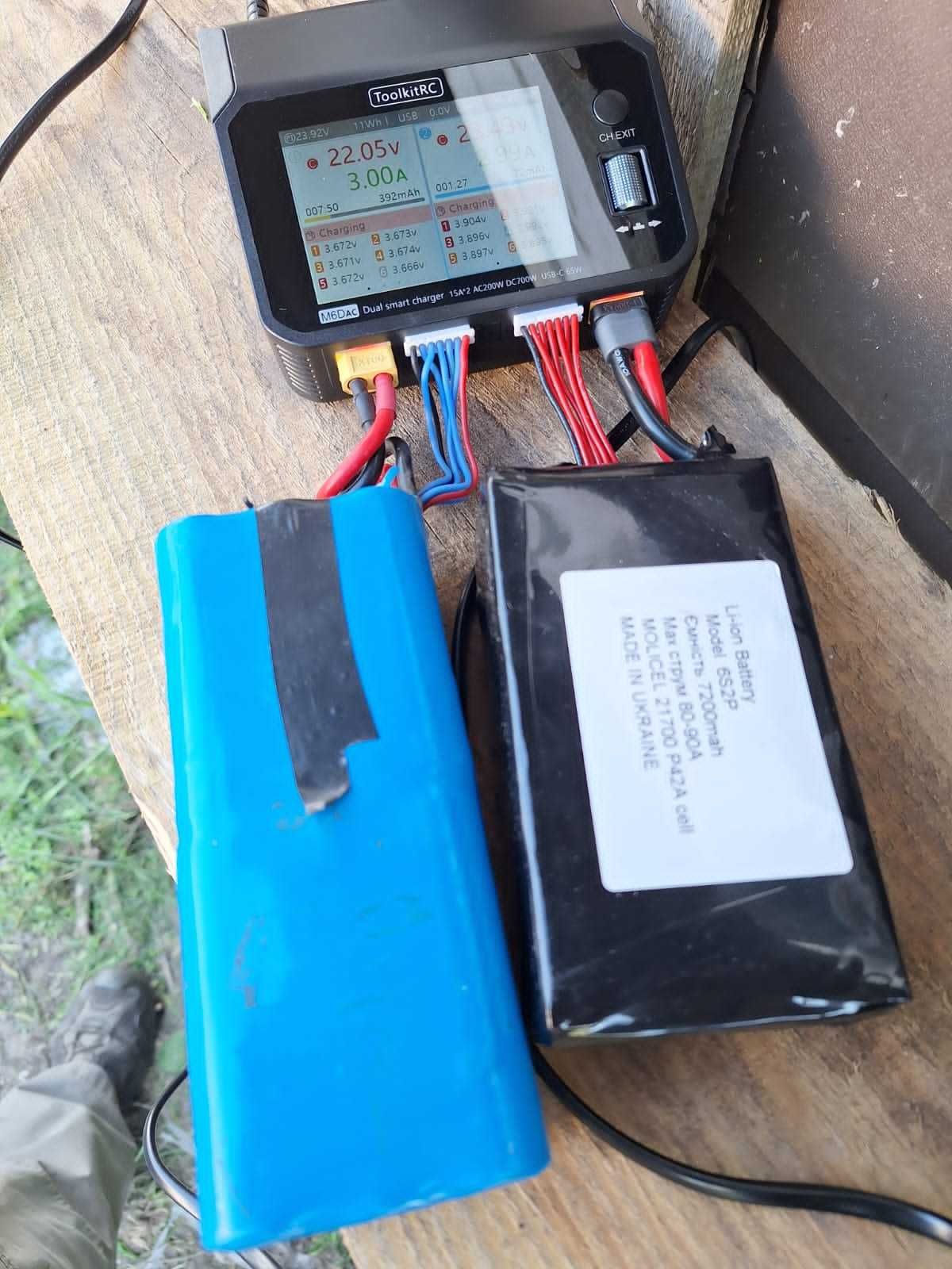 Зарядний пристрій ToolkitRC M6Dac