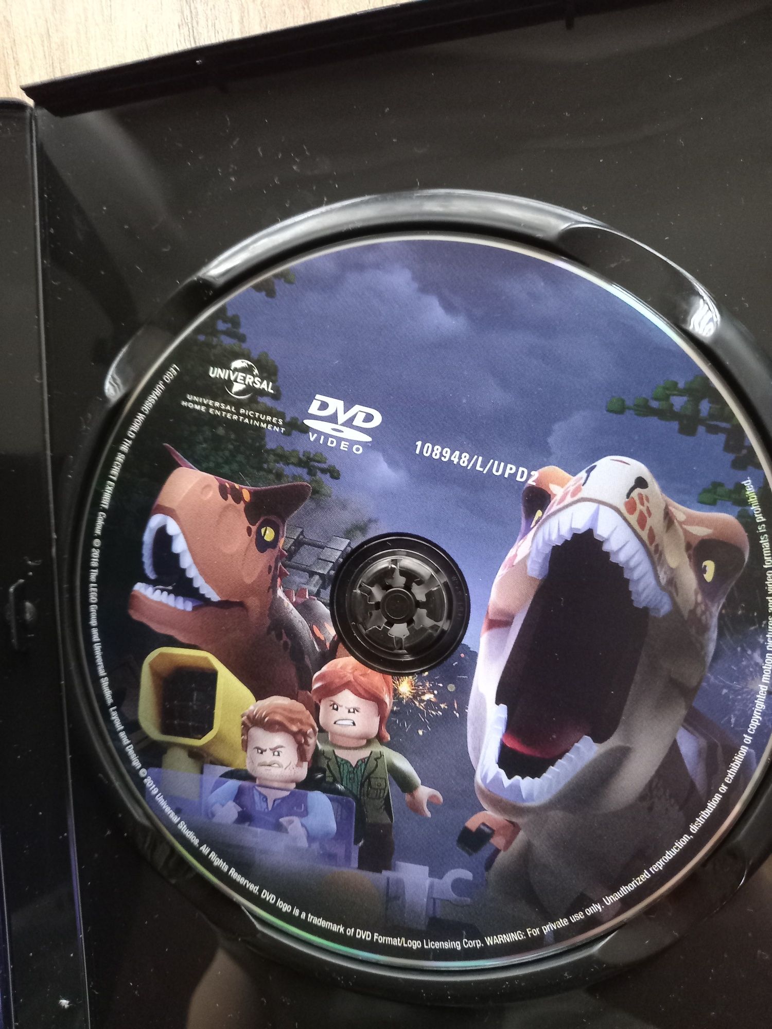 Bajka dvd Lego Jurassic World