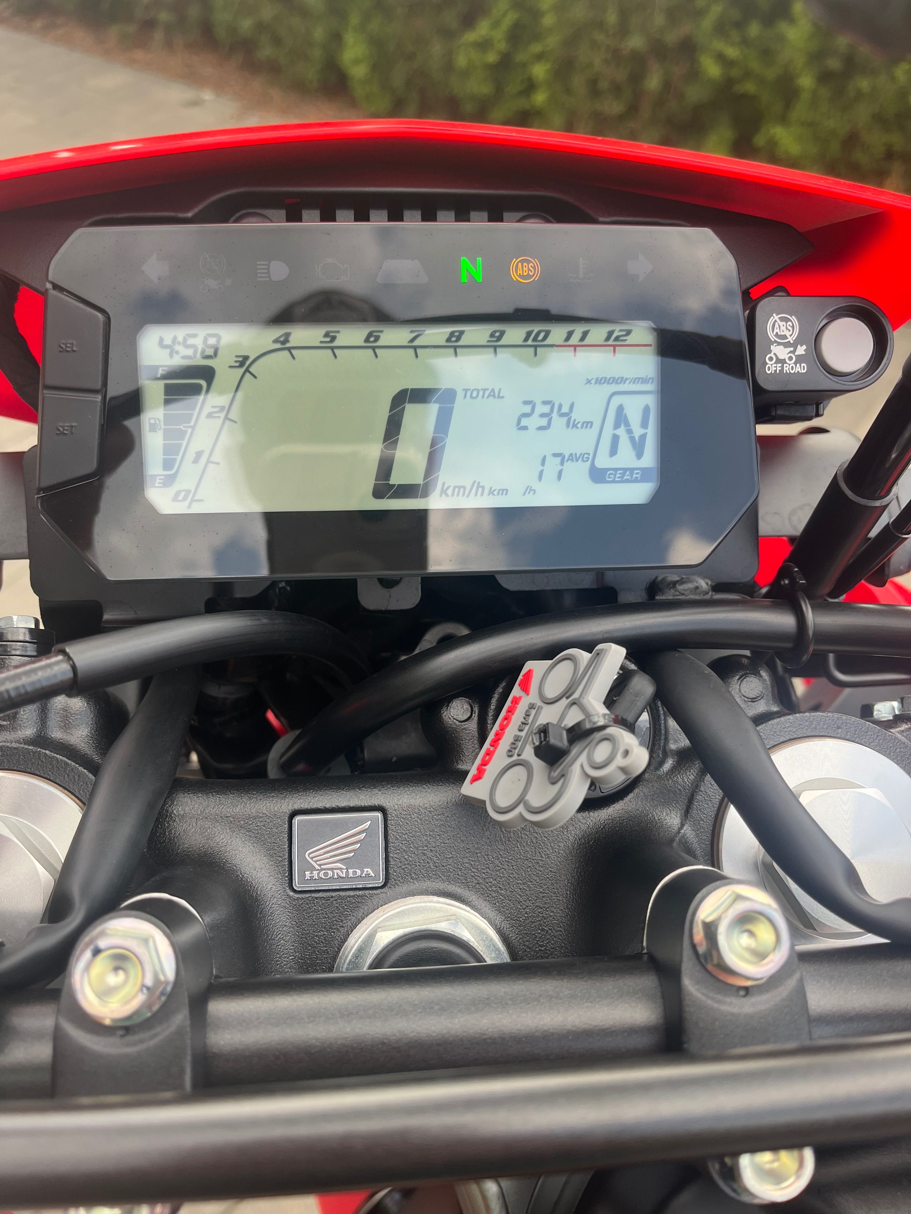 Honda CRF 300L na gwarancji 230 km jak nowa.