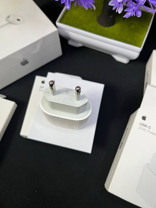 Оригінальна зарядка 20W для iPhone | Швидкий адаптер кабель Lighting