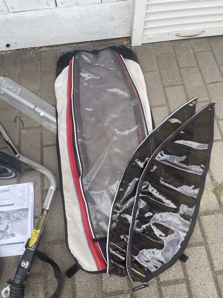 Chariot Thule cx1 przyczepka do roweru spacerów i biegania z hamulcem
