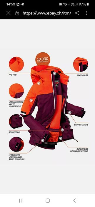 Лижний костюм (курточка+комбенизон)