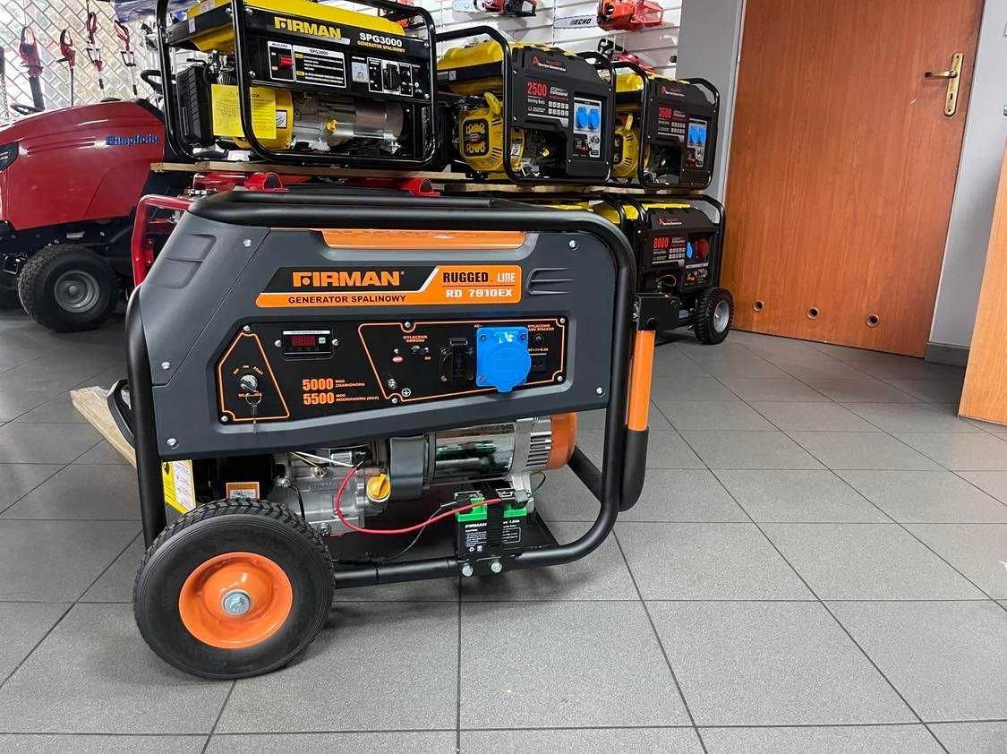 Agregat prądotwórczy, generator GRASS FIRMAN RD7910EX wysyłka GRATIS