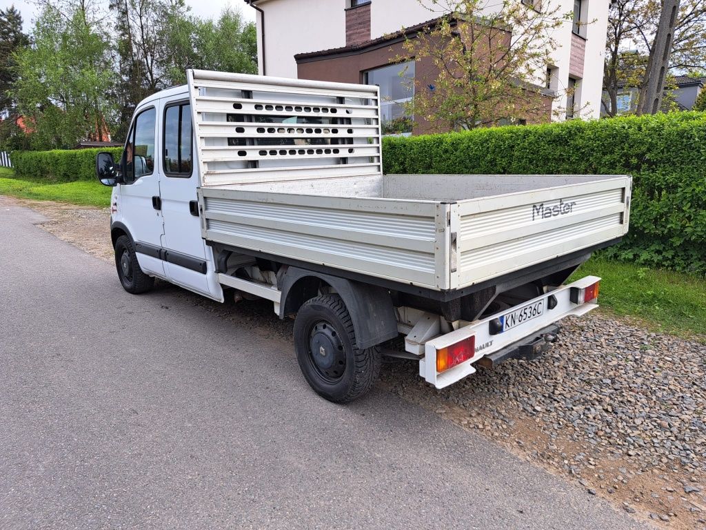 Renault Master, dubel kabina, warte uwagi