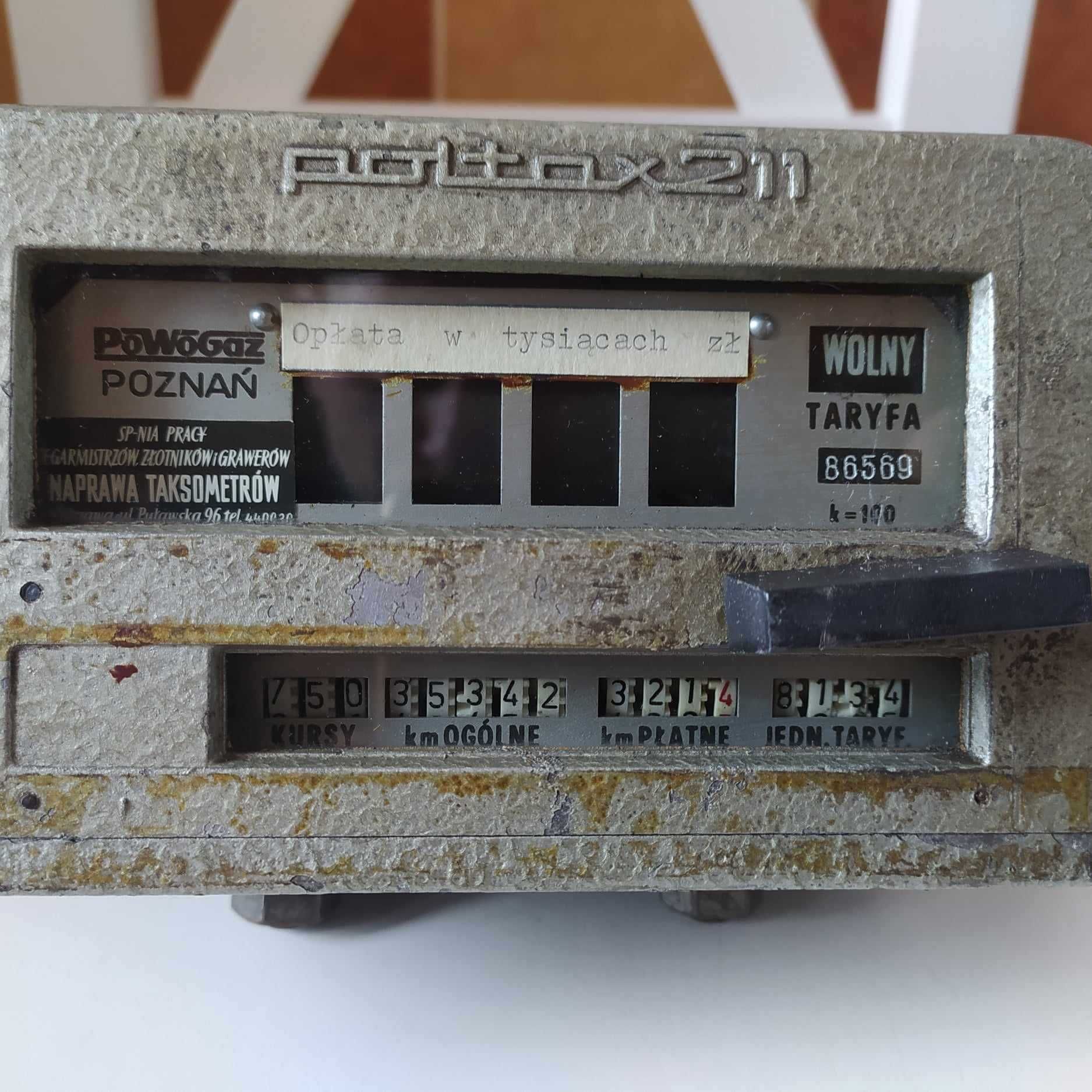 Taksometr Poltax 211