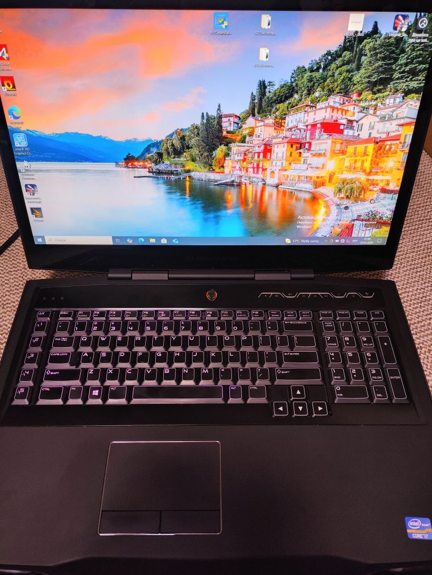Геймерский легенда Alienware m18x r2 3630qm/16gb/80ssd/500hdd/GTX680M