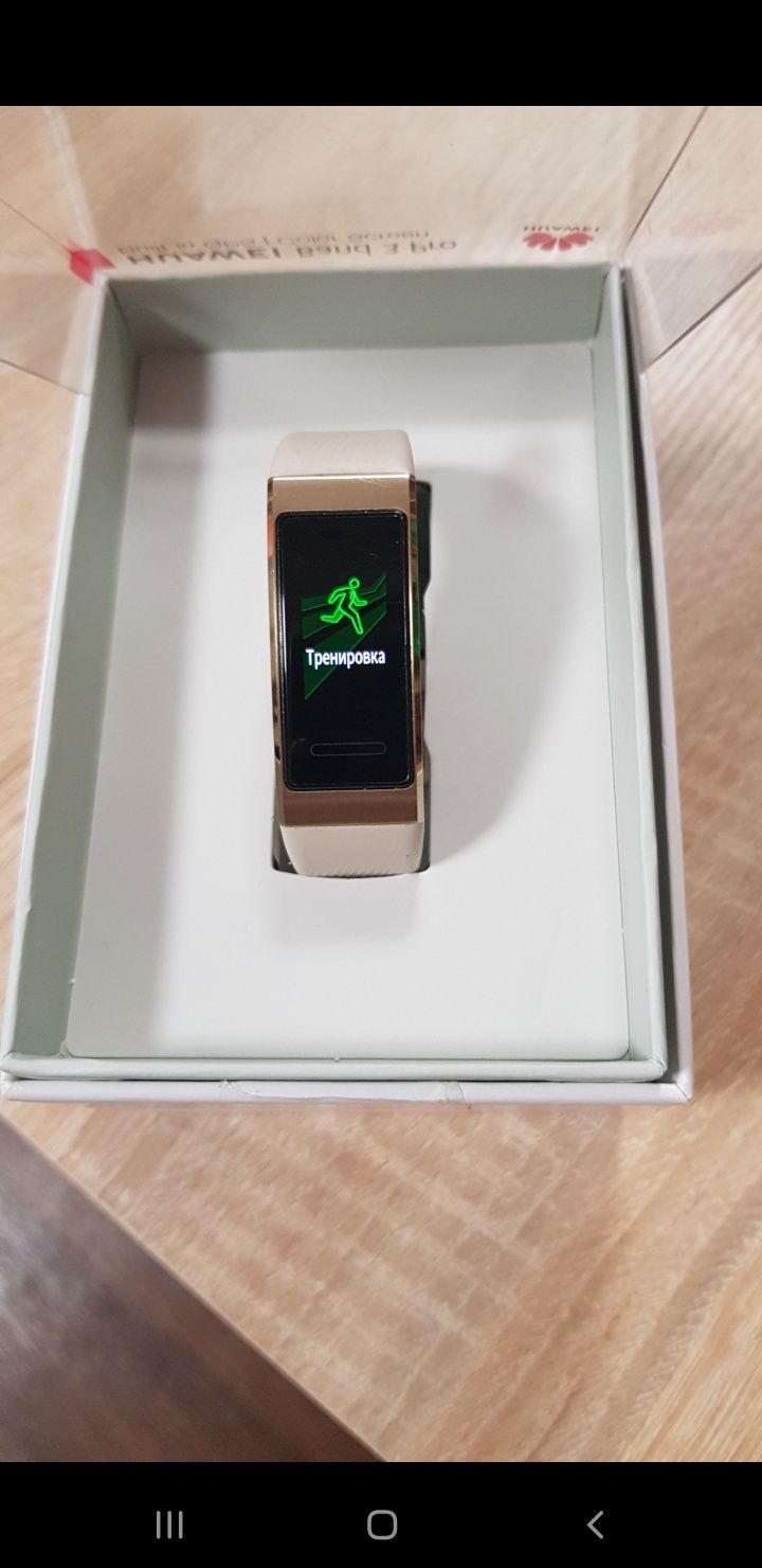 Фітнес-браслет Huawei Band 3 Pro Gold