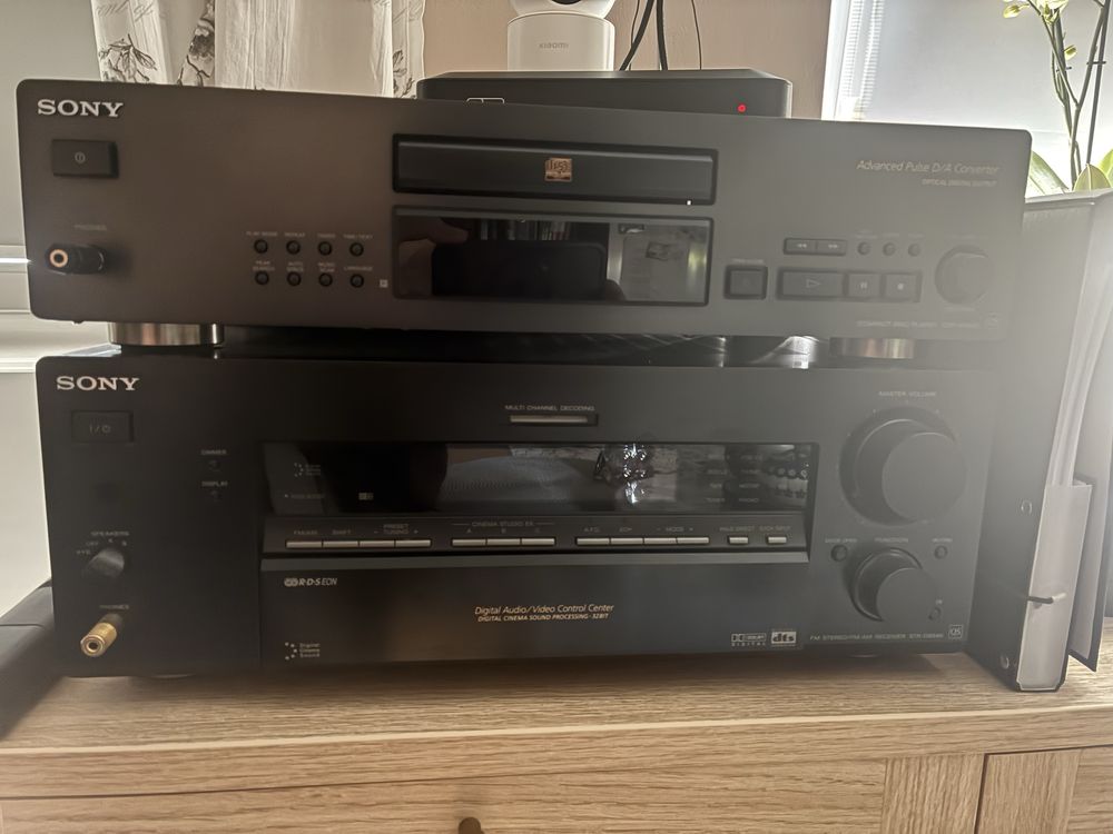 Amplituner plus cd player Sony QS