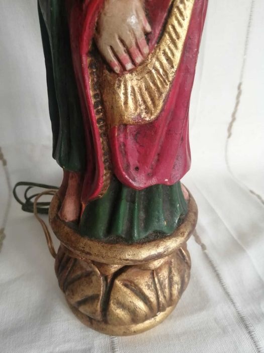 Candeeiro em Talha de artesão português