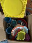 Pratos plastico criança