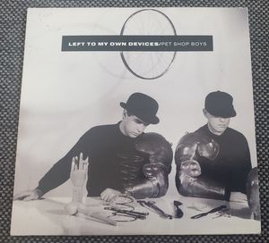Pet Shop Boys Left To My Own Devices CD Single CDR6198