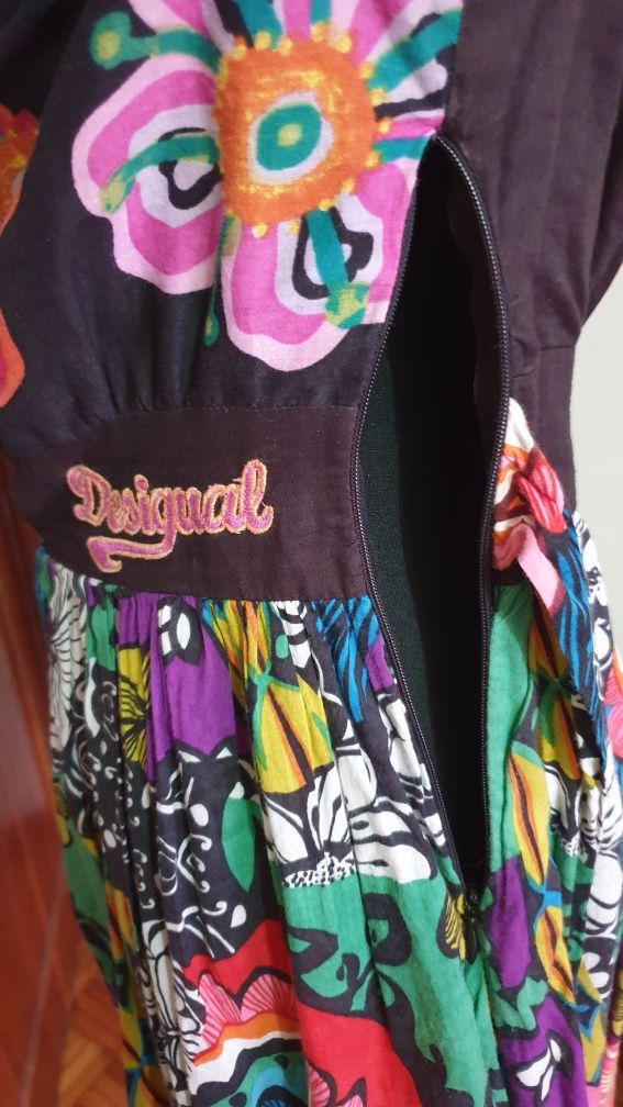 Vestido Desigual usado 1/2  vezes tamanho 38 (M)