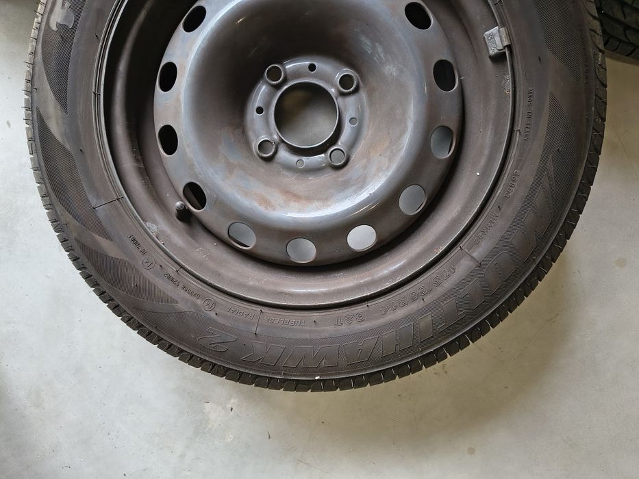 Opony letnie Firestone 175/65 R14 + felgi stalowe – komplet 2024!
