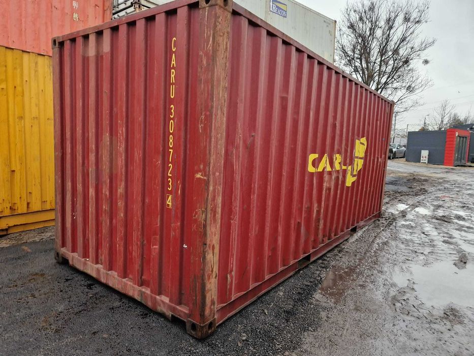 Kontener morski 20'DC 6 metrowy używany sprawny i szczelny