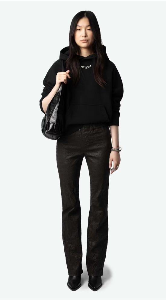 Толстовка черная новинка Zadig & Voltaire