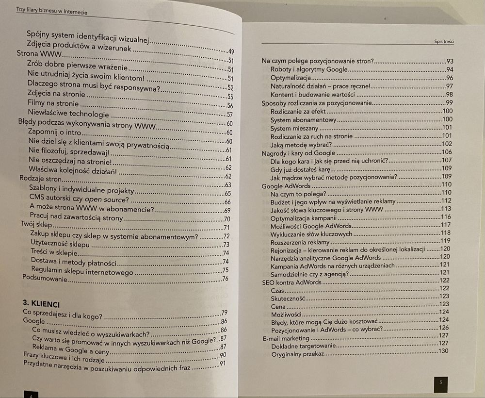 Książka „Trzy filary biznesu” - Ryszard Jellinek