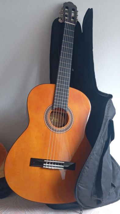Guitarra e capa em estado excelente