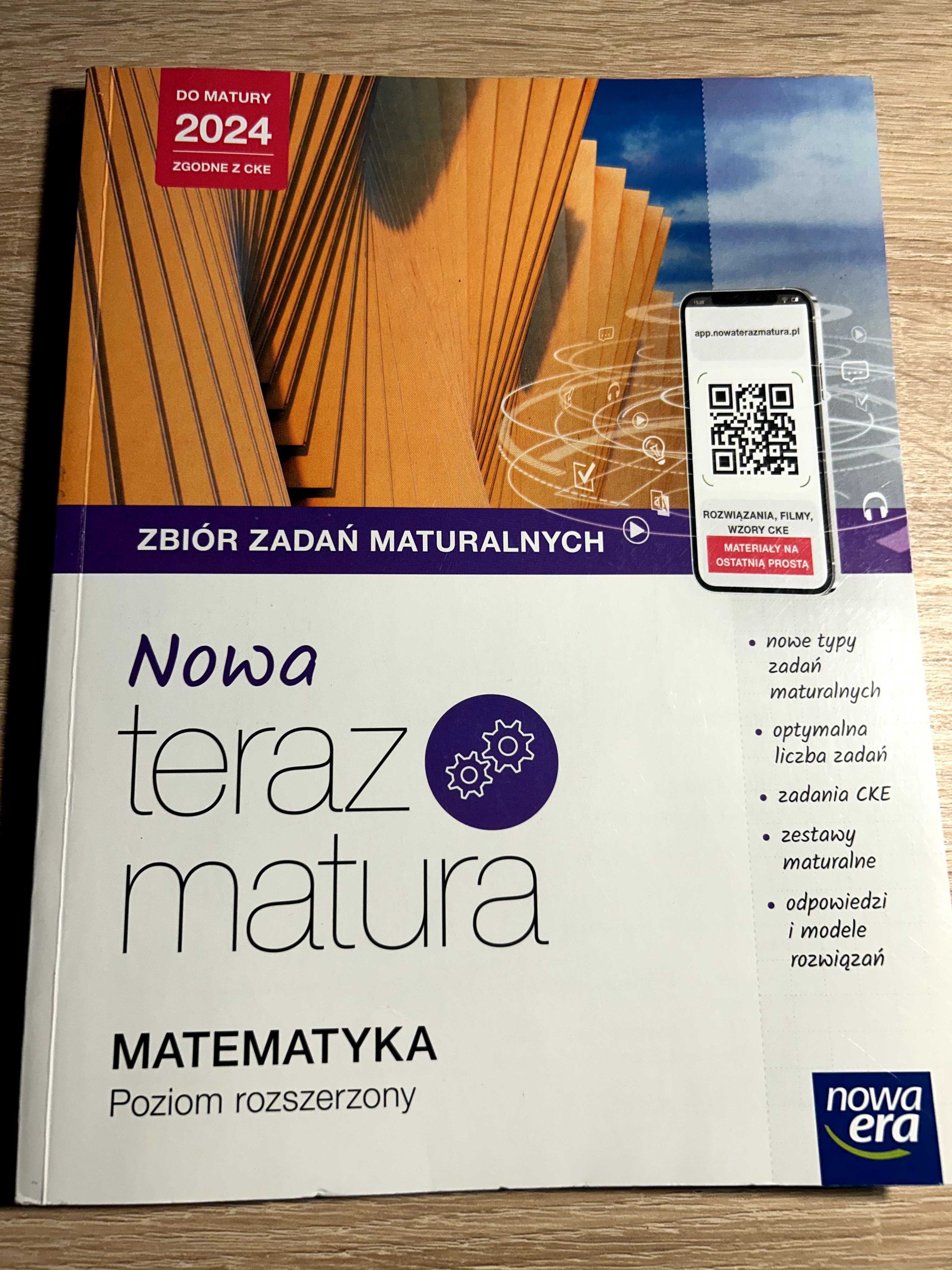 Nowa Teraz matura 2024. Matematyka. Zbiór zadań. Zakres rozszerzony