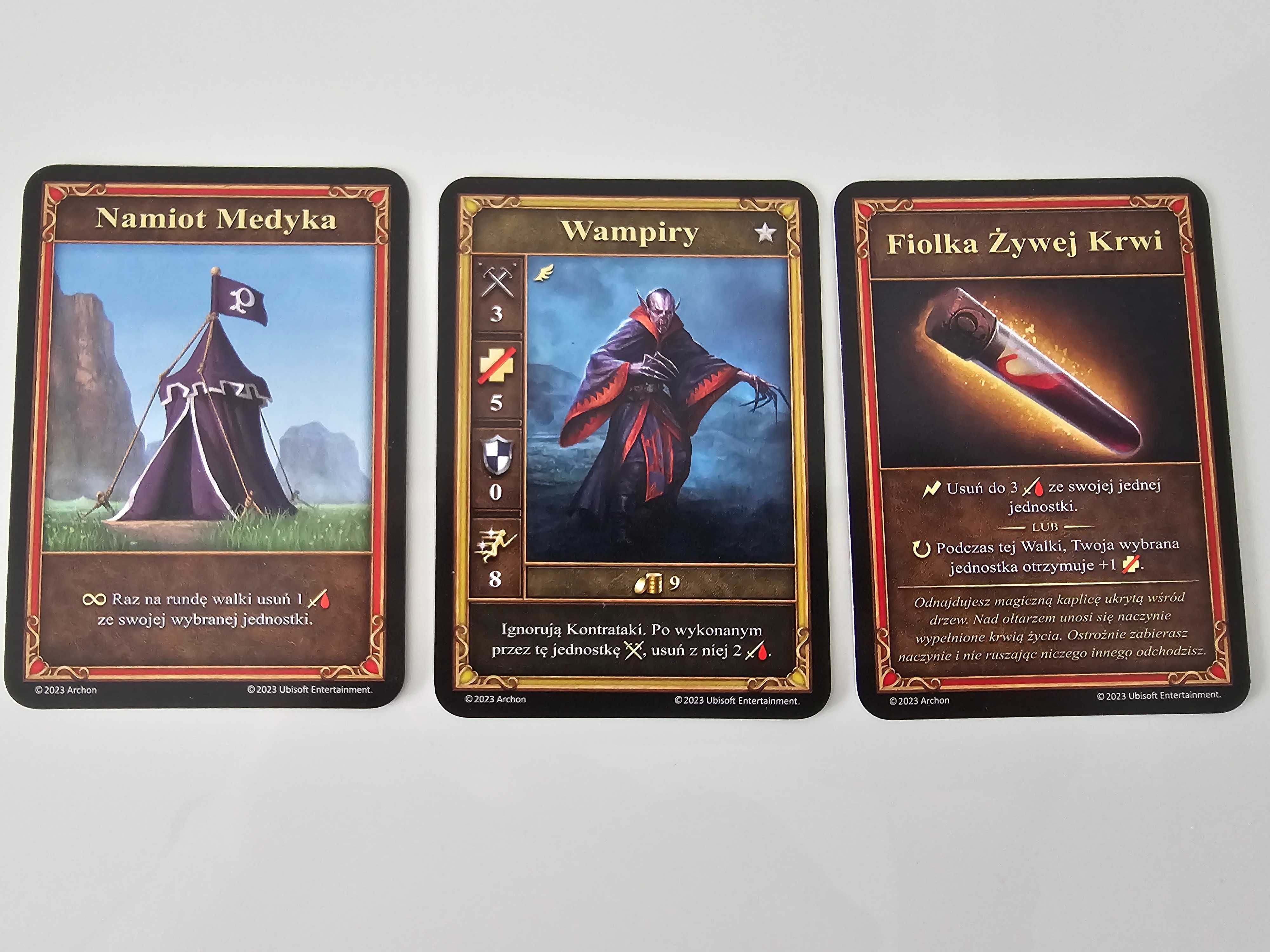 Heroes 3 limitowane karty promo