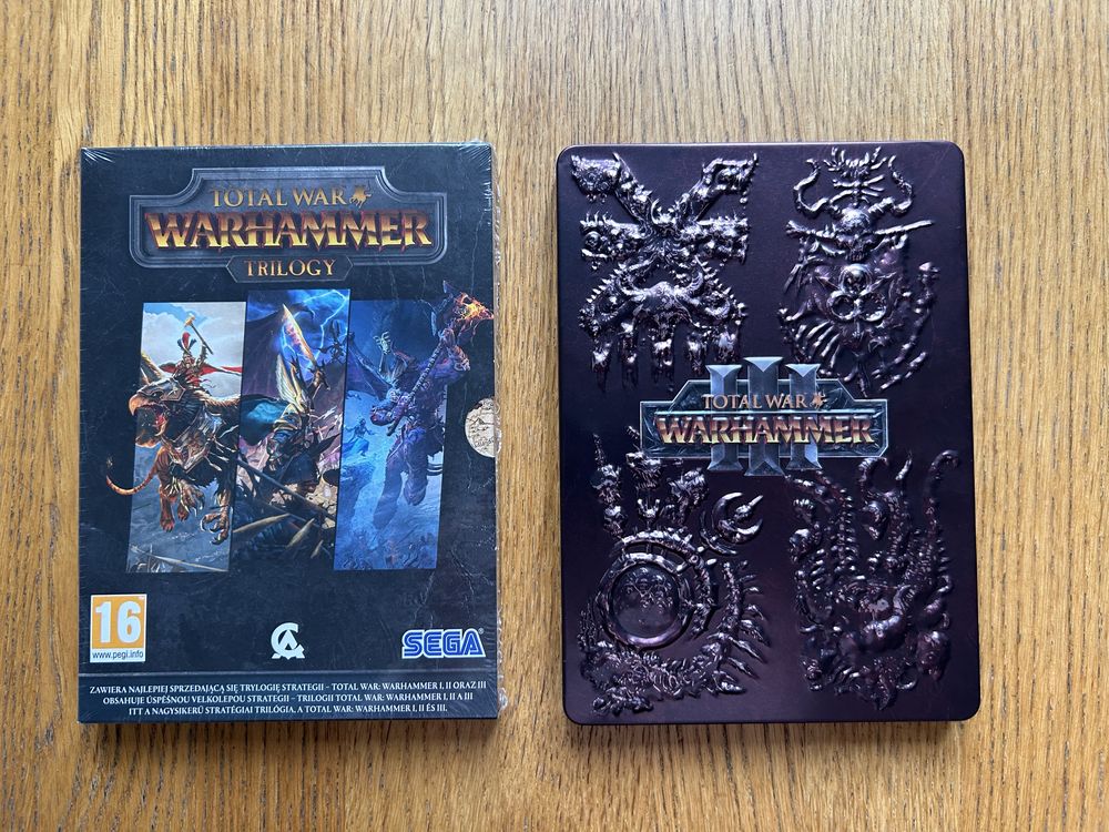 Total War Warhammer Trilogy PC steam plus steelbook