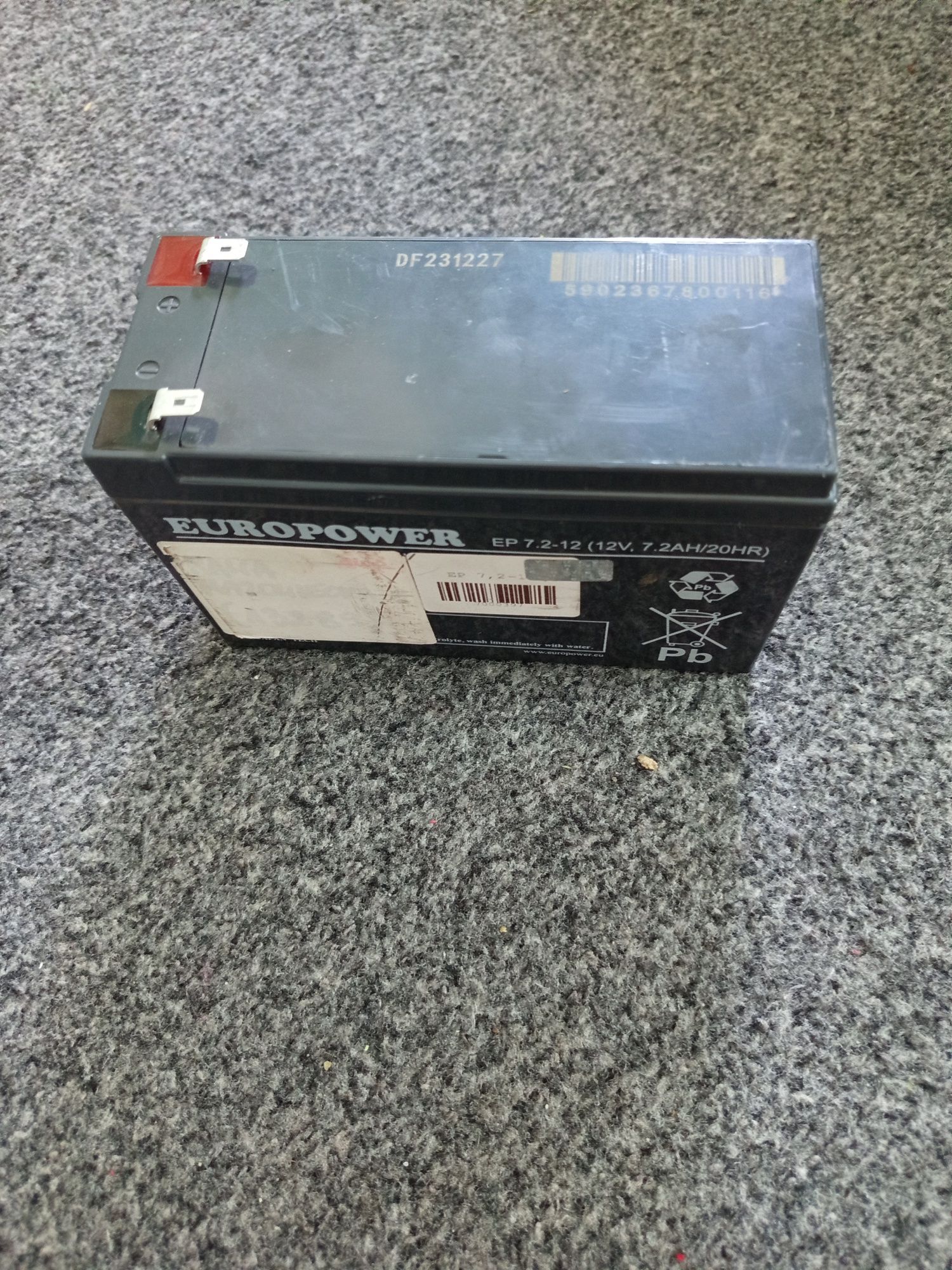Akumulator europower 12v 7AH