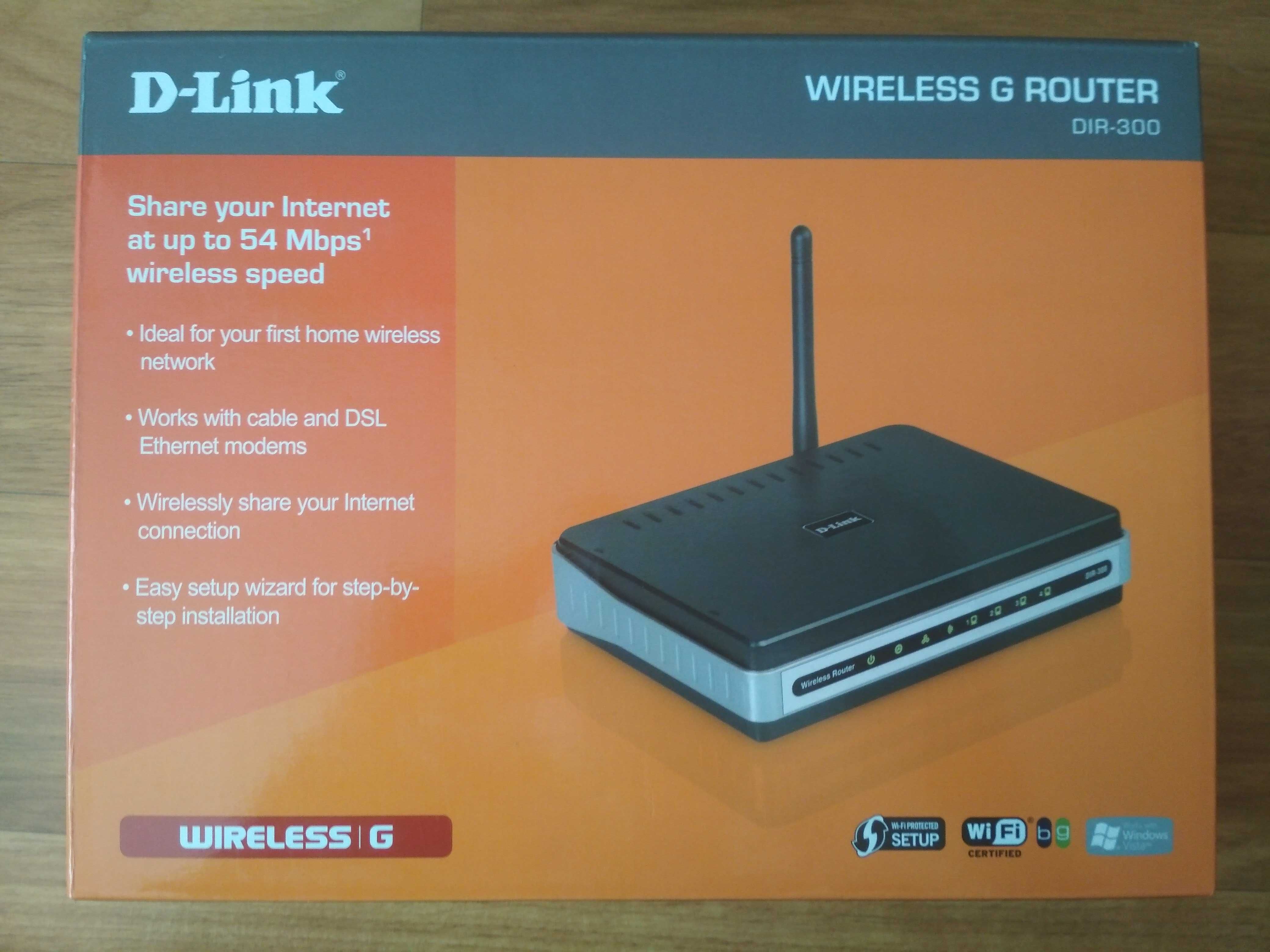 Wi-Fi роутер маршрутизатор D-Link DIR-300