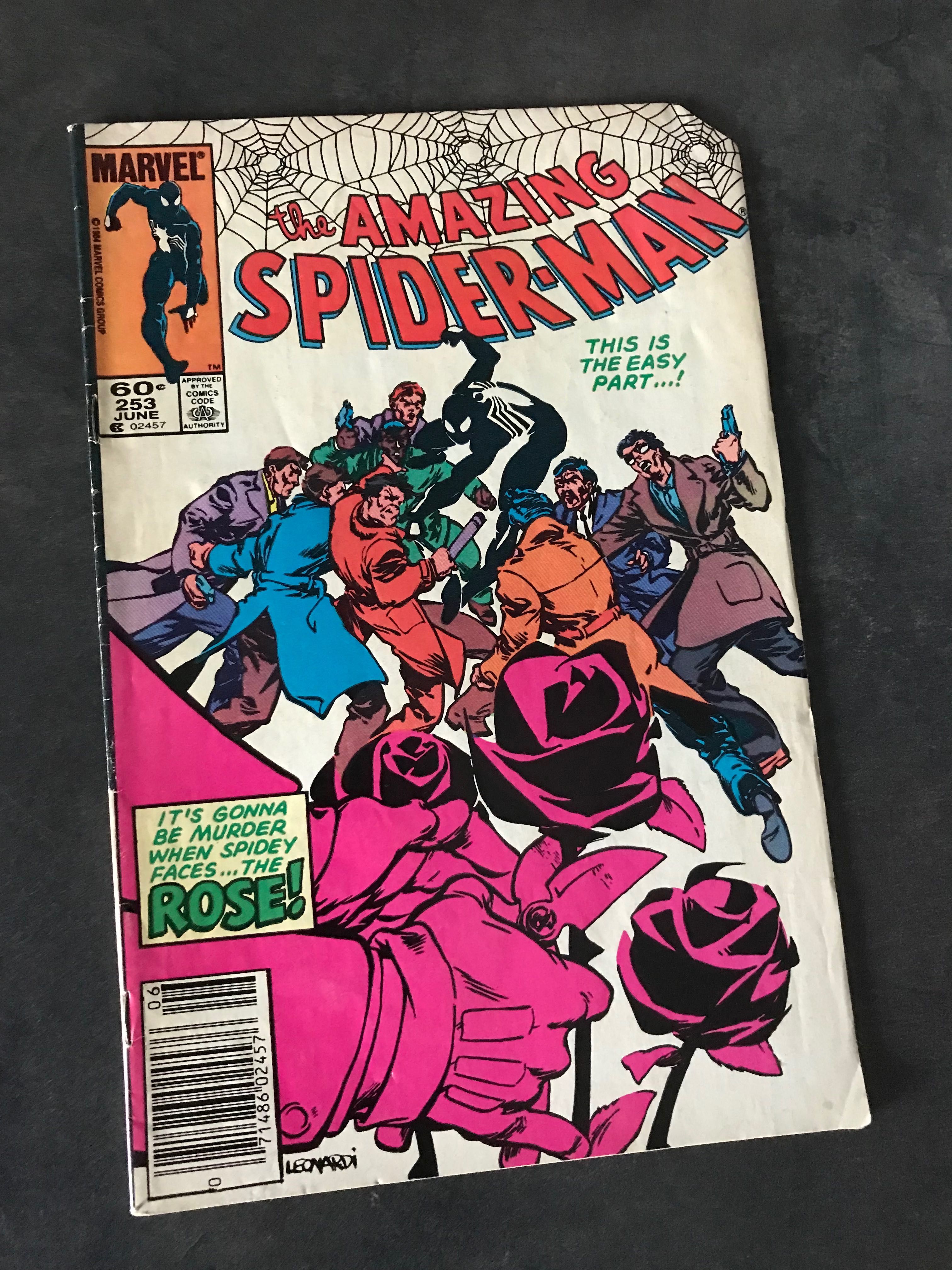Amazing Spider-Man no 253   1st Rose Newsstand Variant komiks